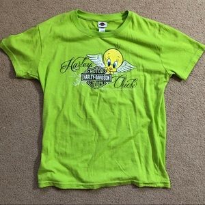 Harley-Davidson tweety shirt